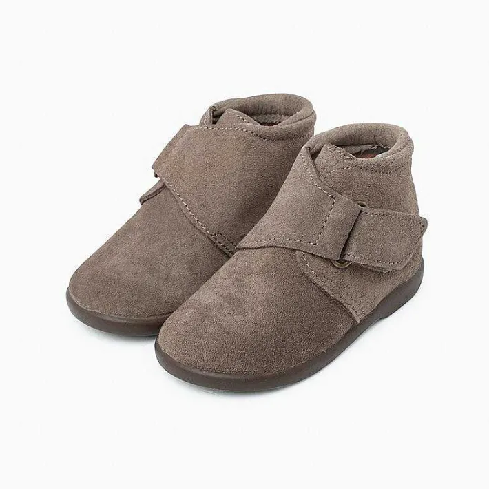 Botas<Pisamonas Bota Serraje Tira Cruzada Adherente