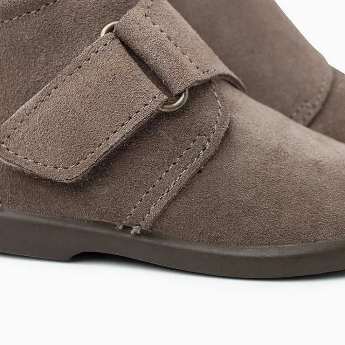 Botas<Pisamonas Bota Serraje Tira Cruzada Adherente