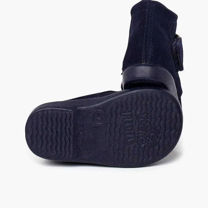 Botas<Pisamonas Bota Serraje Tira Cruzada Adherente