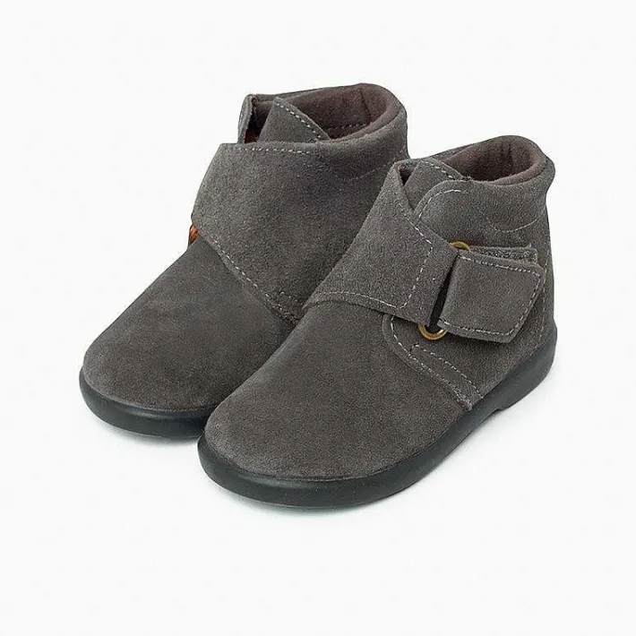 Botas<Pisamonas Bota Serraje Tira Cruzada Adherente