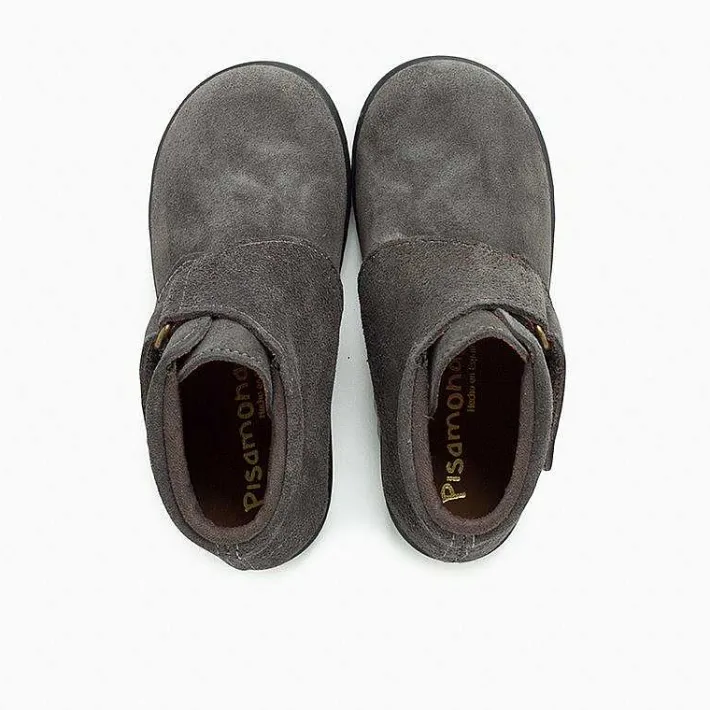 Botas<Pisamonas Bota Serraje Tira Cruzada Adherente