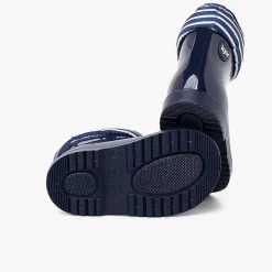 Botas De Agua<Pisamonas Botas Agua Ajustables Cuello Rayas