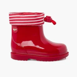 Botas De Agua<Pisamonas Botas Agua Ajustables Cuello Rayas