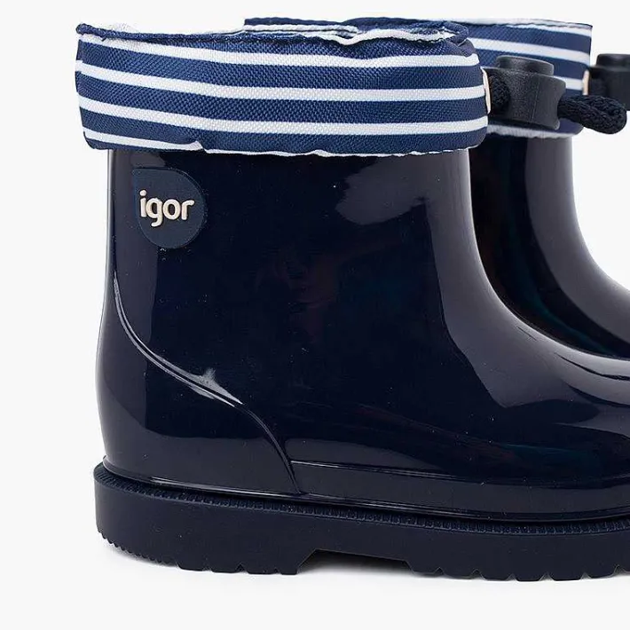 Botas De Agua<Pisamonas Botas Agua Ajustables Cuello Rayas