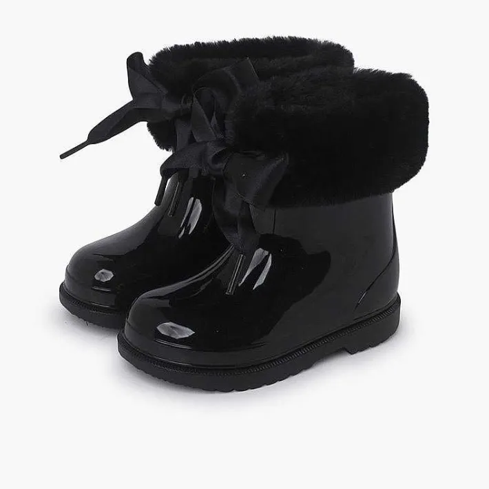 Botas De Agua<Pisamonas Botas Agua Bajas Pelito Y Lazo Raso