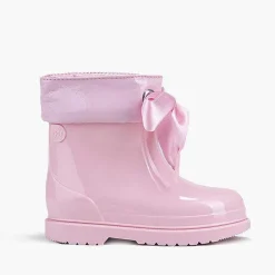Botas De Agua<Pisamonas Botas Agua Niña Cana Baja Charol Con Lazo