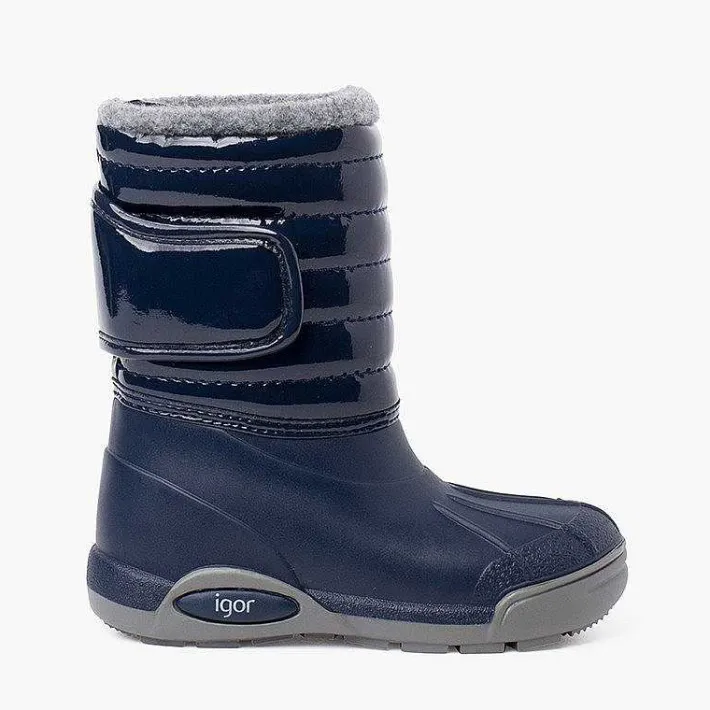 Botas De Agua<Pisamonas Botas Apreski Charol Forro Pelo Cierre Ajustable