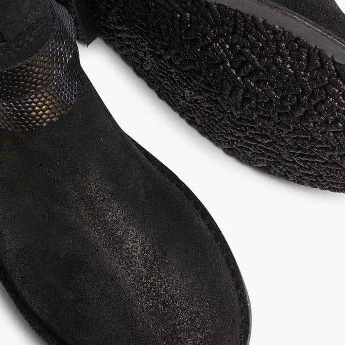 Botas<Pisamonas Botas Bajas Con Adorno Efecto Serpiente