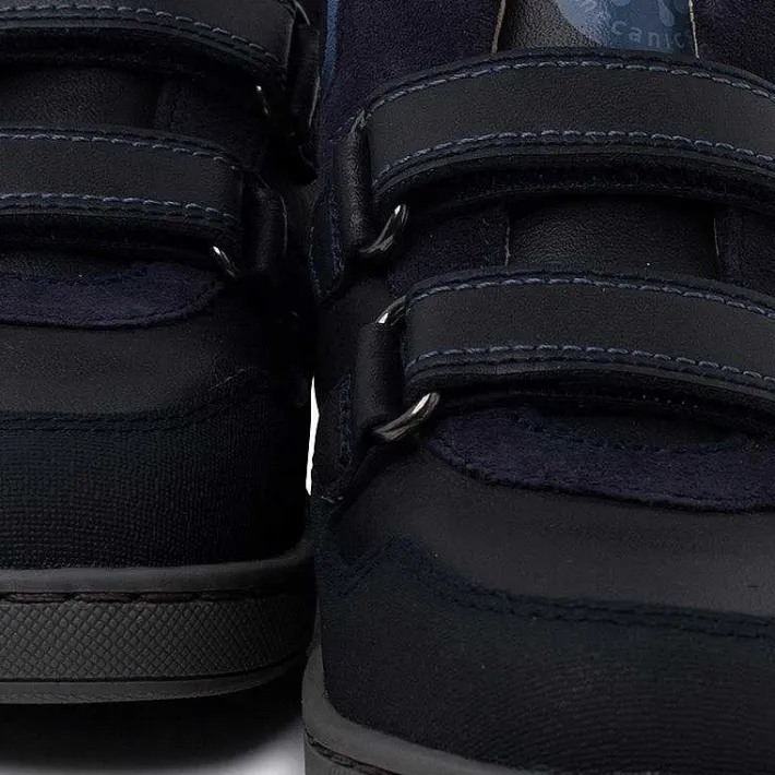 Zapatos Colegiales<Pisamonas Botas Biomecanics Doble Cierre Adherente Color Azul Marino