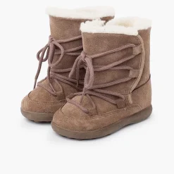 Botas<Pisamonas Botas Borrego Cana Cierre Adherente