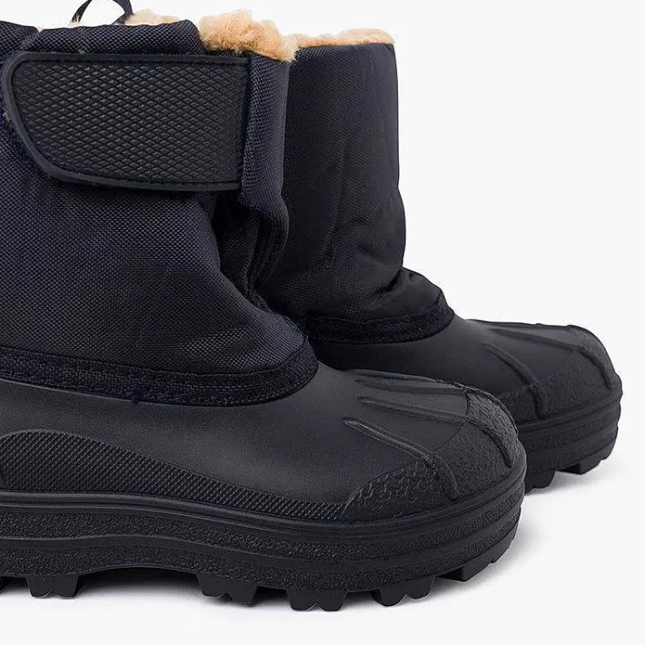 Botas De Agua<Pisamonas Botas Borrego Estilo Apreski Cierre Adherente