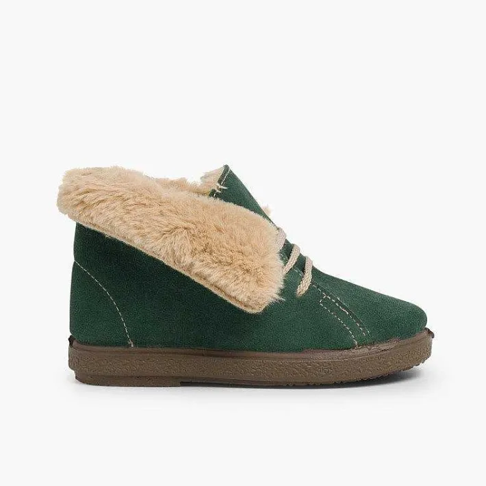 Botas<Pisamonas Botas Calentitas Cuello Vuelto Para Niños