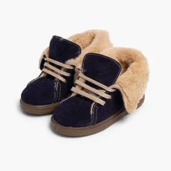 Botas<Pisamonas Botas Calentitas Cuello Vuelto Para Niños