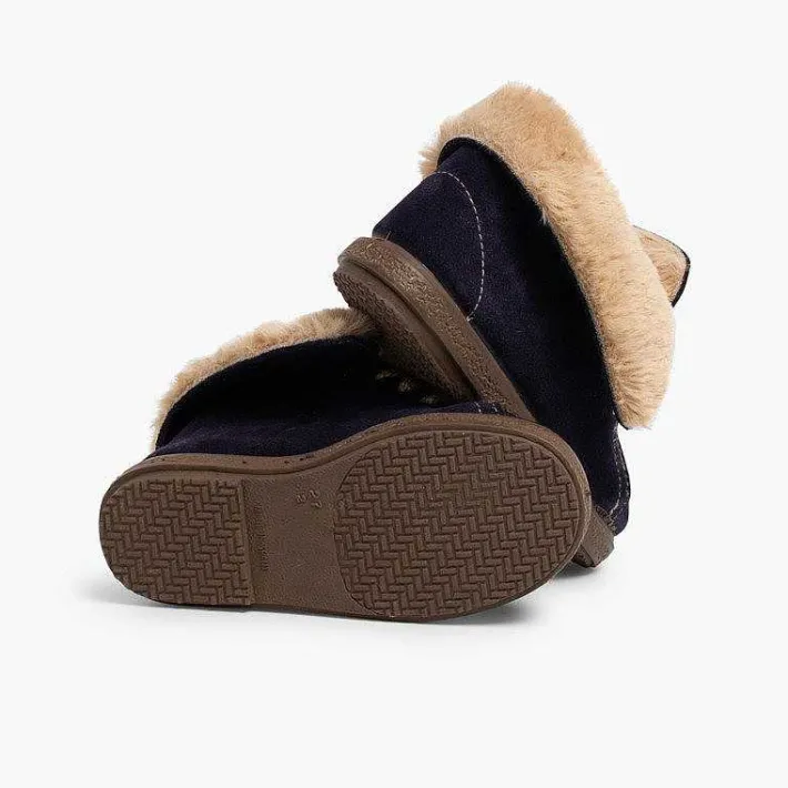 Botas<Pisamonas Botas Calentitas Cuello Vuelto Para Niños