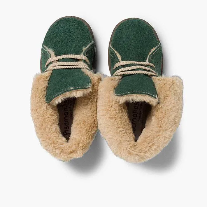 Botas<Pisamonas Botas Calentitas Cuello Vuelto Para Niños