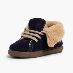 Botas<Pisamonas Botas Calentitas Cuello Vuelto Para Niños