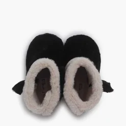 Zapatillas Casa<Pisamonas Botas Casa Panda Niños Color Blanco Y Negro