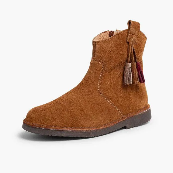 Botas<Pisamonas Botas Con Borlas Y Cremallera