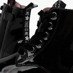 Botas<Pisamonas Botas Cordones Terciopelo Tipo Charol Garvalin