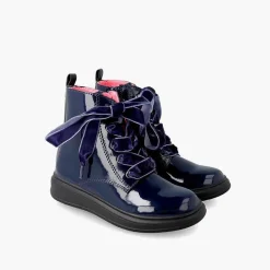 Botas<Pisamonas Botas Cremallera Acabado Charol Garvalin