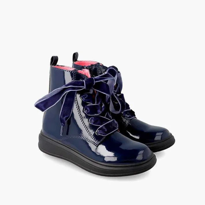 Botas<Pisamonas Botas Cremallera Acabado Charol Garvalin