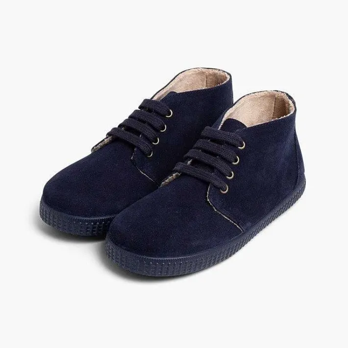 Botas<Pisamonas Botas De Pelo Interior Con Cordones