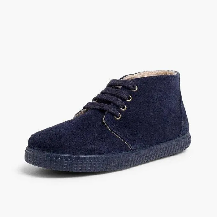 Botas<Pisamonas Botas De Pelo Interior Con Cordones