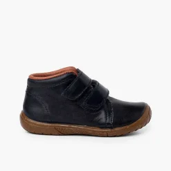 Botas<Pisamonas Botas De Piel Niños Doble Cierre Puntera Reforzada