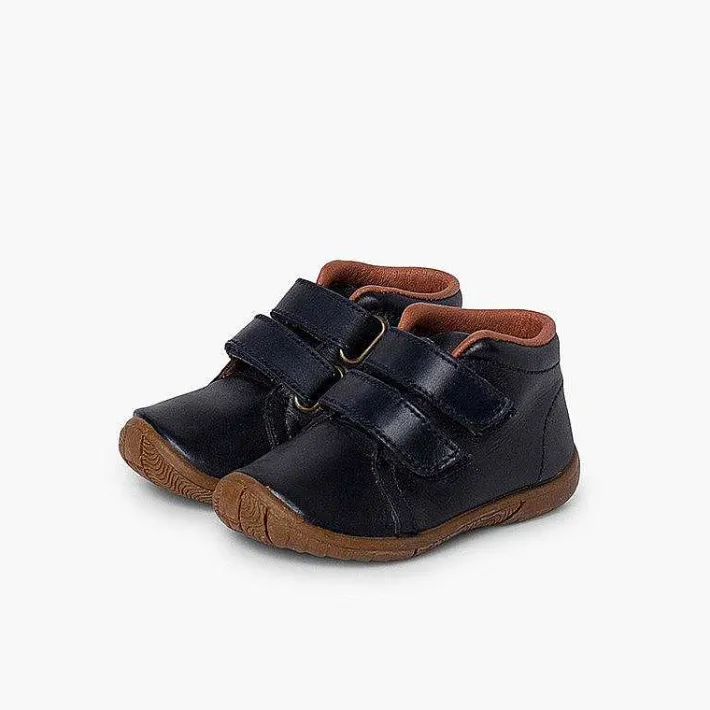 Botas<Pisamonas Botas De Piel Niños Doble Cierre Puntera Reforzada