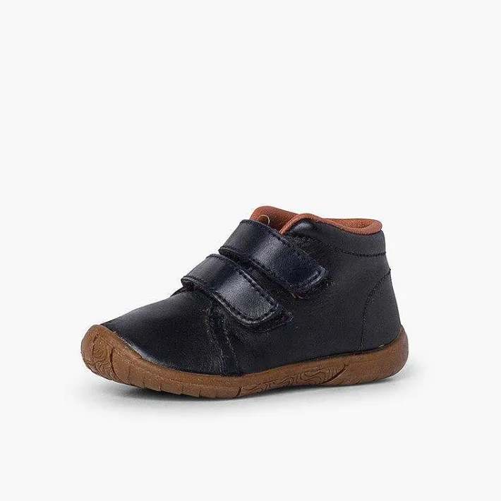 Botas<Pisamonas Botas De Piel Niños Doble Cierre Puntera Reforzada