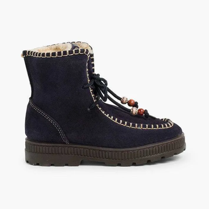 Botas<Pisamonas Botas De Serraje Con Adornos Y Forro Invierno