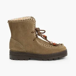 Botas<Pisamonas Botas De Serraje Con Adornos Y Forro Invierno