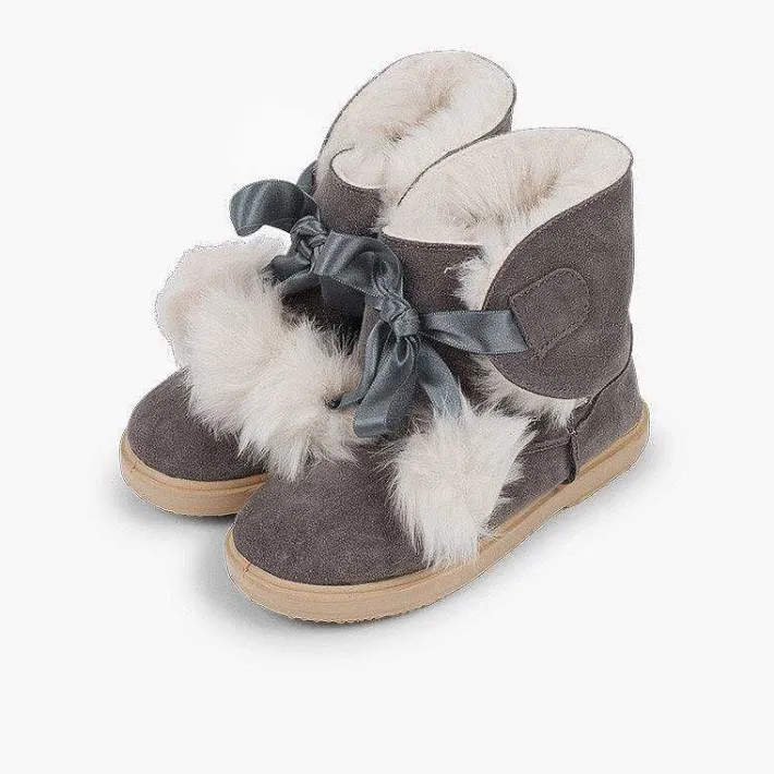 Botas<Pisamonas Botas Esquimales Niña Con Pompones