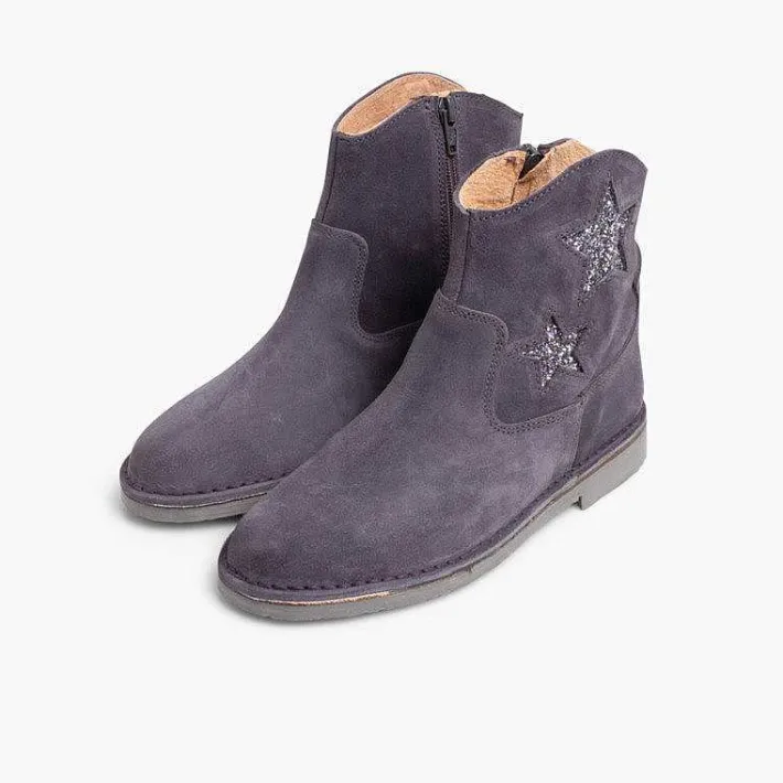 Botas<Pisamonas Botas Estrellas Niña Y Mujer Con Cremallera