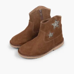 Botas<Pisamonas Botas Estrellas Niña Y Mujer Con Cremallera