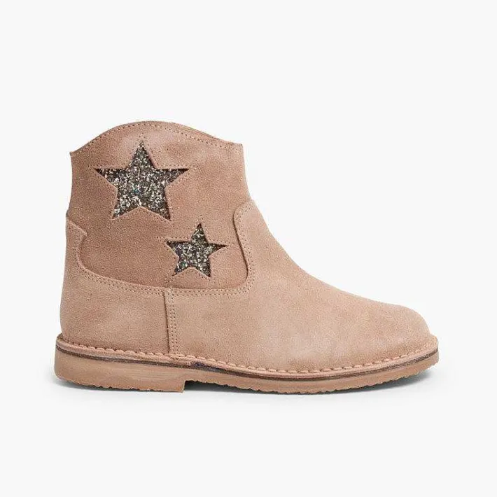Botas<Pisamonas Botas Estrellas Niña Y Mujer Con Cremallera
