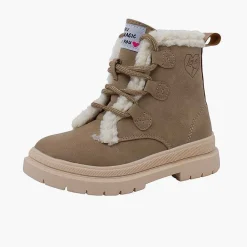 Botas<Pisamonas Botas Garvalin Pelito Cordones Color Topo