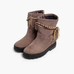 Botas<Pisamonas Botas Hippies De Invierno Para Niña