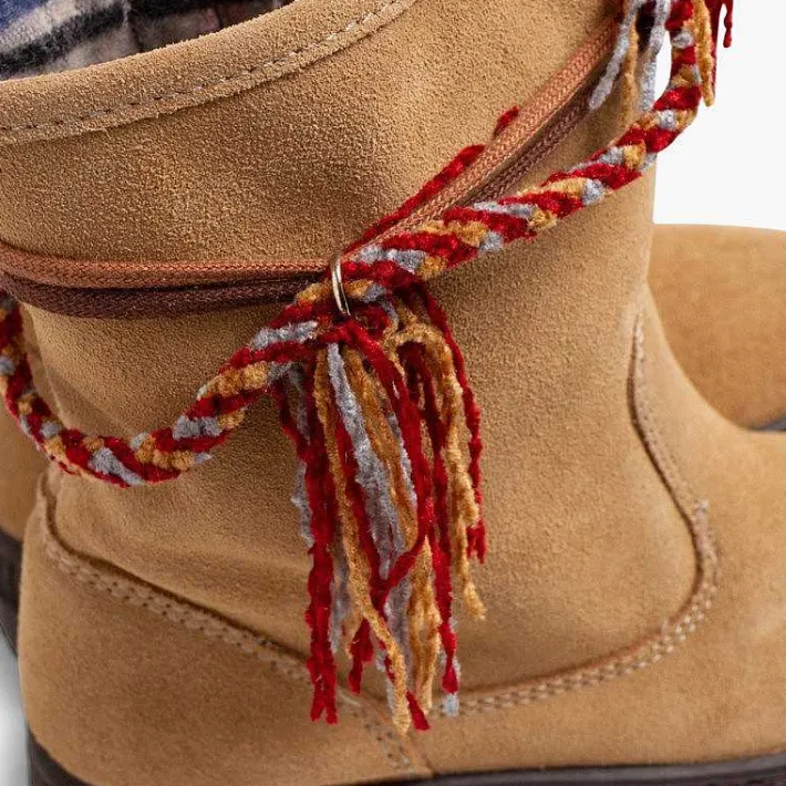Botas<Pisamonas Botas Hippies De Invierno Para Niña