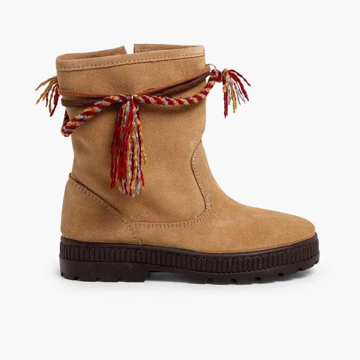 Botas<Pisamonas Botas Hippies De Invierno Para Niña