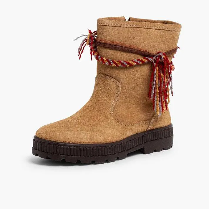 Botas<Pisamonas Botas Hippies De Invierno Para Niña