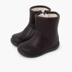Botas<Pisamonas Botas Lisas Piel Lavable Niños