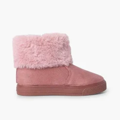 Botas<Pisamonas Botas Niña Cuello Vuelto Pelo Con Cremallera