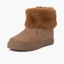 Botas<Pisamonas Botas Niña Cuello Vuelto Pelo Con Cremallera