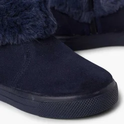 Botas<Pisamonas Botas Niña Cuello Vuelto Pelo Con Cremallera