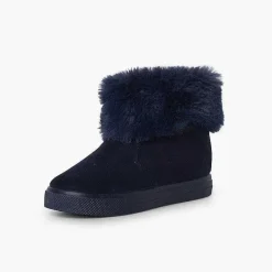 Botas<Pisamonas Botas Niña Cuello Vuelto Pelo Con Cremallera