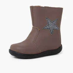 Botas<Pisamonas Botas Niña Estrella Piel Lavable