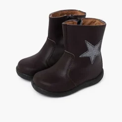 Botas<Pisamonas Botas Niña Estrella Piel Lavable