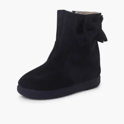 Botas<Pisamonas Botas Niña Serraje Lazo Lateral Grande