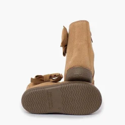 Botas<Pisamonas Botas Niña Serraje Lazo Lateral Grande